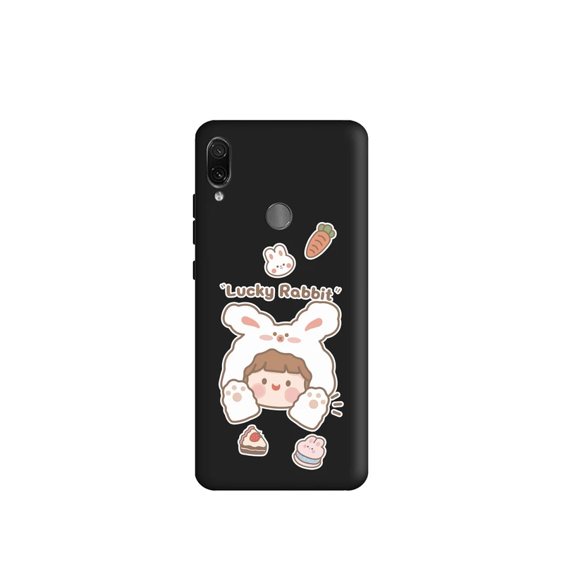 کاور طرح دختر خرگوشی کد t2235 مناسب برای گوشی موبایل شیائومی Redmi note7 / Redmi note7 pro 