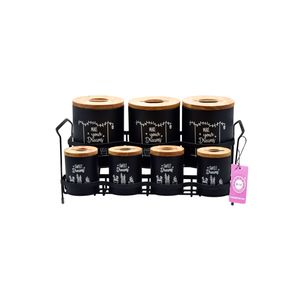 نقد و بررسی ست جای ادویه 8 پارچه بی.وی.کی کد 863461 توسط خریداران