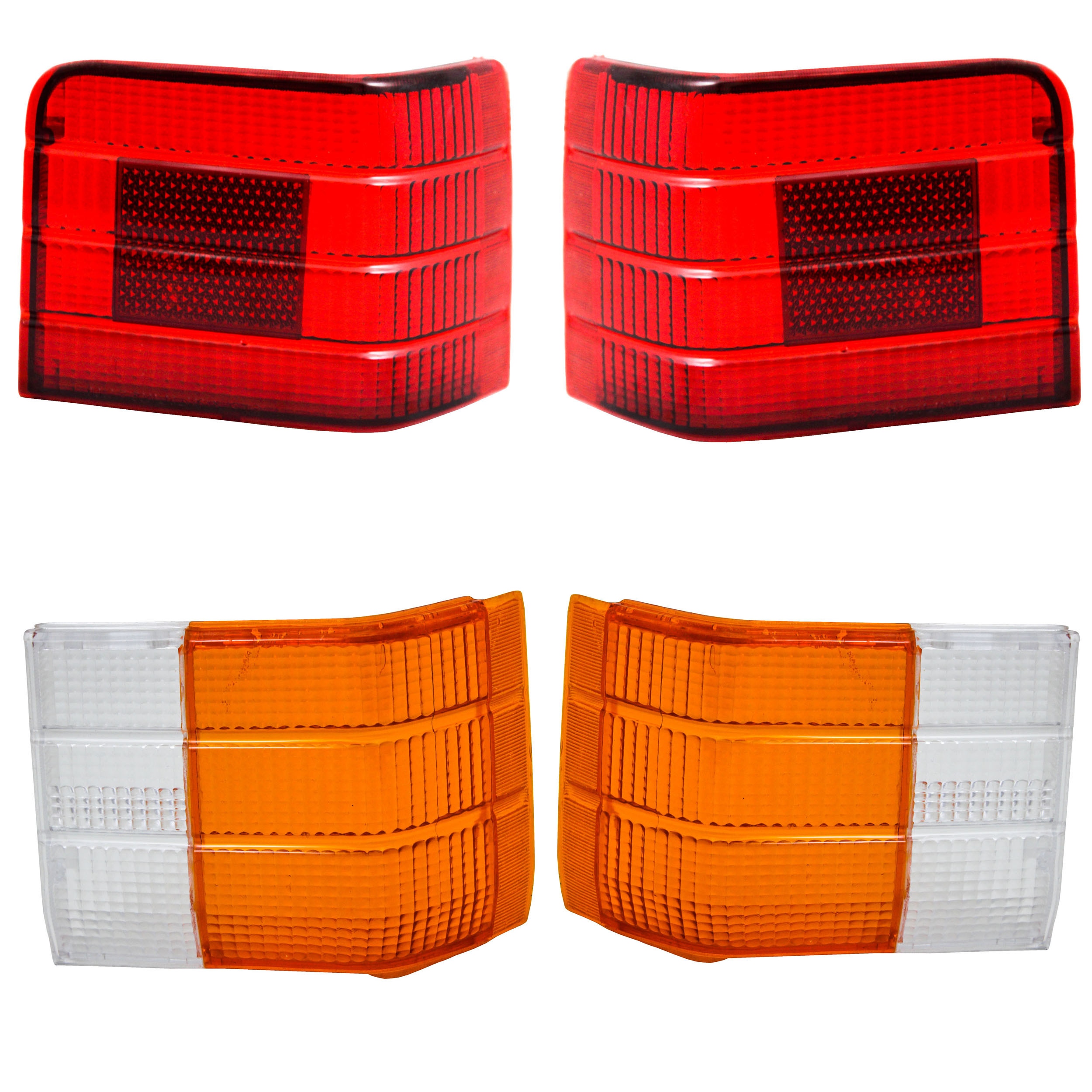 طلق چراق و خطر خودرو کد 1387TG مناسب برای پراید هاچبک بسته 4 عددی