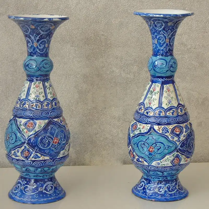 گلدان میناکاری طرج گنجینه بسته 2 عددی