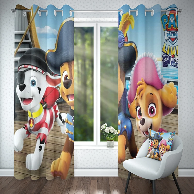 پرده پانچی مدل DK300 02 سایز 300x135 سانتی متر