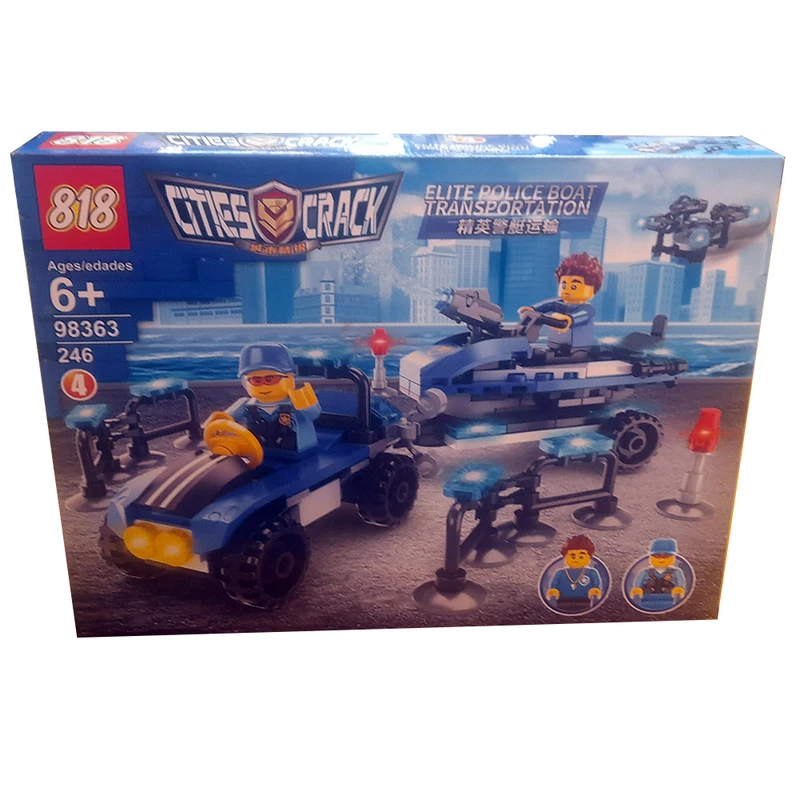 ساختنی 246 تکه 818 مدل بلوک آرمبلز ​​گیگانت سیتی کد 98363-4