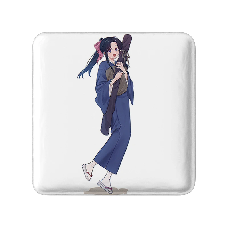 مگنت خندالو طرح کائورو انیمه رورونی کنشین مدل مربعی کد 34876