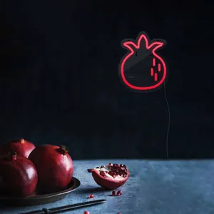 چراغ دیواری نئون دیزاین طرح Pomegranate-GL_RD