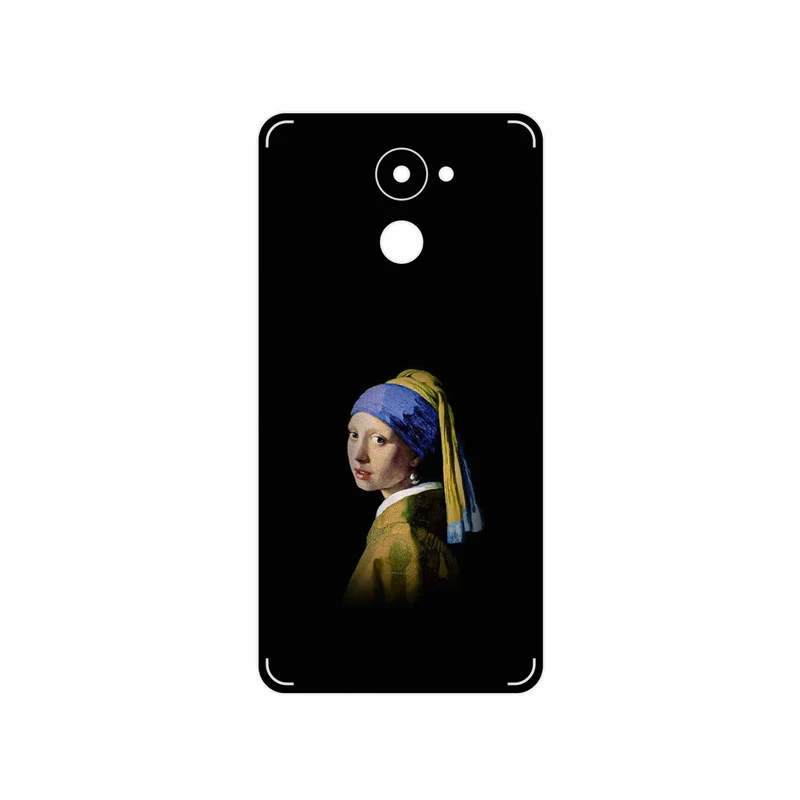 برچسب پوششی ماهوت مدل Girl with a Pearl Earring of Vermeer مناسب برای گوشی موبایل هوآوی Y7 Prime
