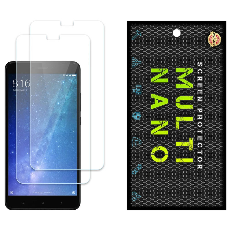 محافظ صفحه نمایش مولتی نانو مدل X-S2N مناسب برای گوشی موبایل شیائومی Mi Max 2 بسته دو عددی