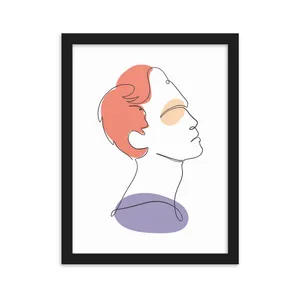 Minimal Wall Art Boy Design Code 2813