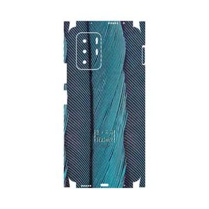 MAHOOT Turquoise feathers-FullSkin Cover Sticker for Xiaomi Redmi Note 10 Pro  China
