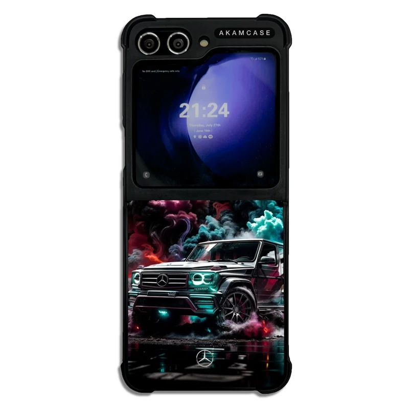 کاور آکام مدل AMC-WSGZFLIP5-BENZ-24 مناسب برای گوشی موبایل سامسونگ Galaxy Z Flip 5