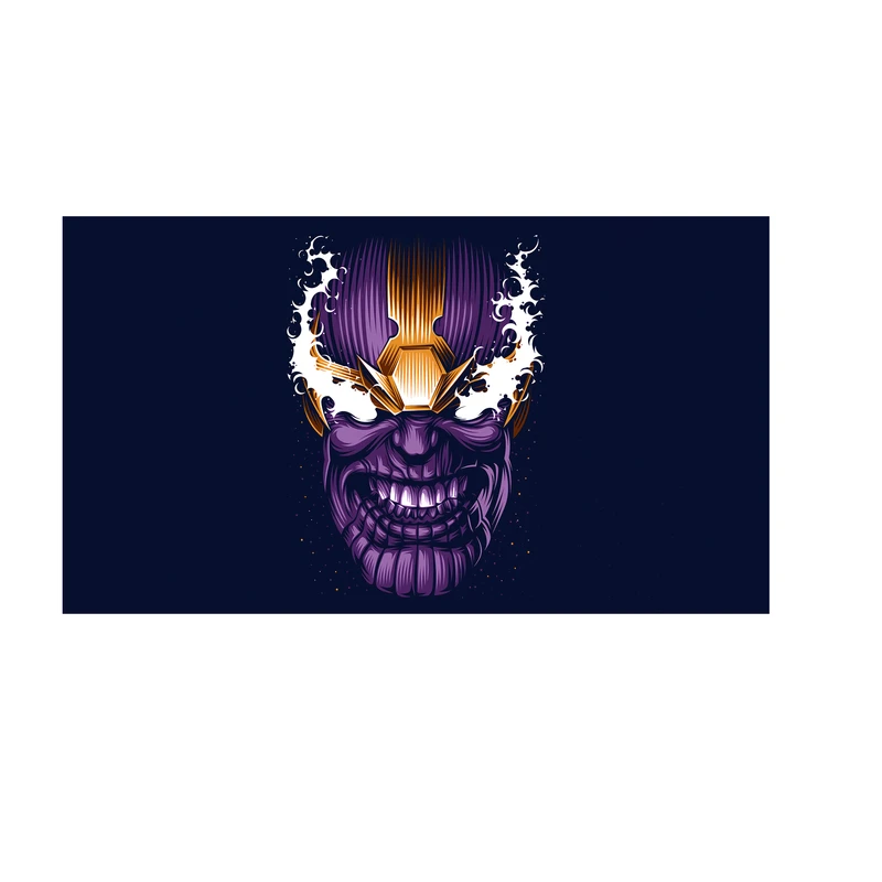 استیکر لپ تاپ و موبایل مدل سریال طرح تانوس تایتان دیوانه thanos mad titan کد 2320