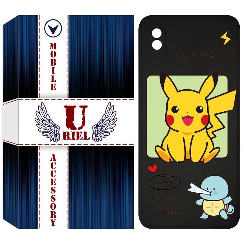 کاور یوریل مدل KSH کد 28 طرح پوکمون مناسب برای گوشی موبایل شیائومی Redmi 9A / Redmi 9AT