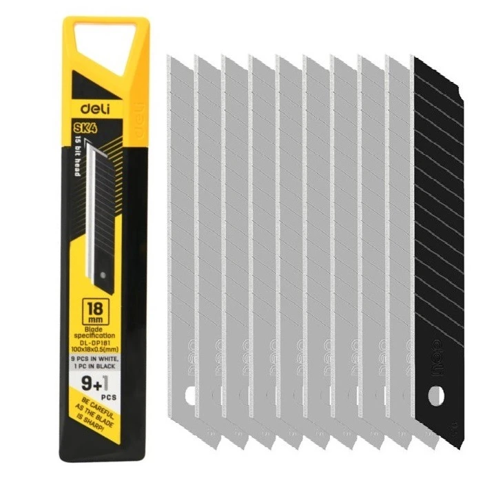 تیغ کاتر دلی مدل DL-DP181 بسته 10 عددی
