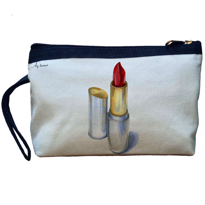 کیف لوازم آرایش زنانه آی تمر مدل رژ لب کد 212
