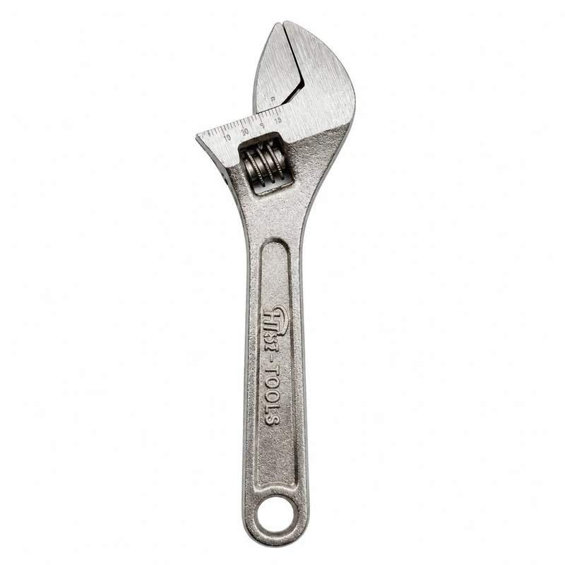 آچار فرانسه اچ تی تولز مدل کوتاه کد ht252 سایز 6 اینچ