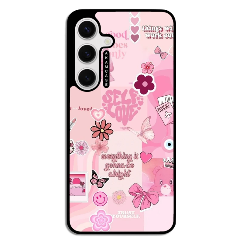 کاور آکام مدل AMC-WSGS24-PINK-7 مناسب برای گوشی موبایل سامسونگ Galaxy S24