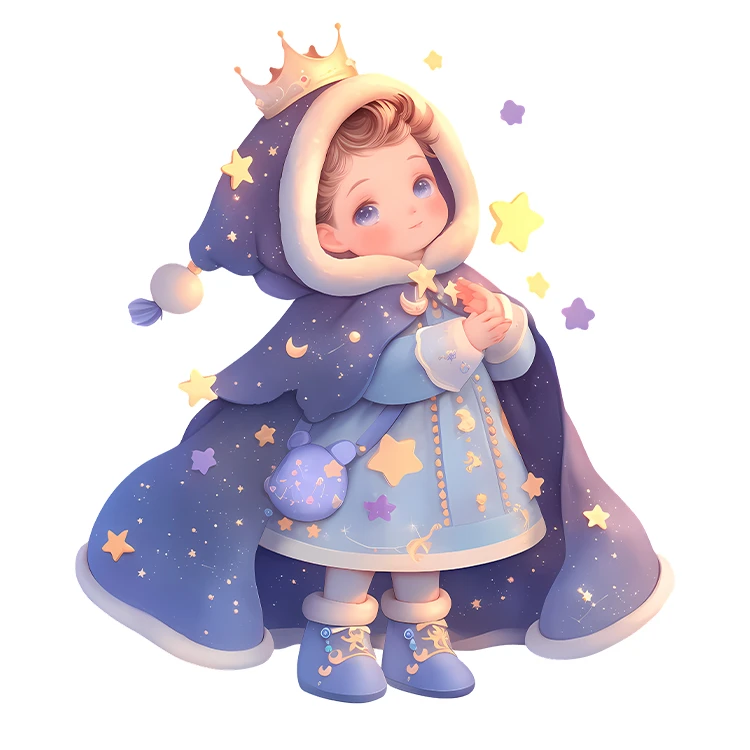 استیکر پارچه و لباس پاد آفرین مدل کارتونی بچگانه کیوت بامزه کد S5810