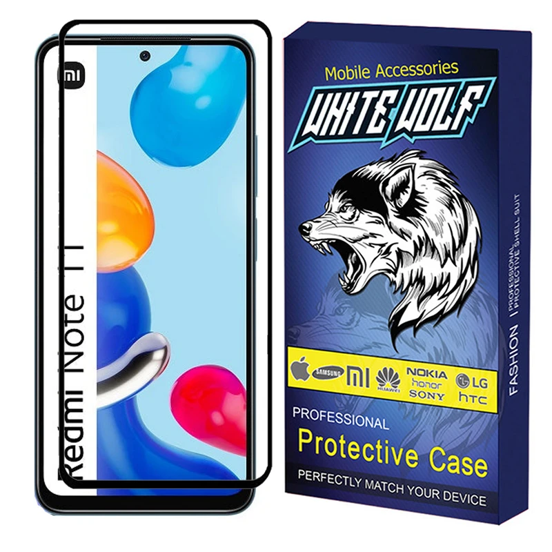 محافظ صفحه نمایش وایت ولف مدل WGF3 مناسب برای گوشی موبایل شیائومی Redmi Note 11