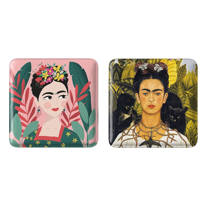 مگنت خندالو مدل فریدا کالو کد 37193720 مجموعه 2 عددی
