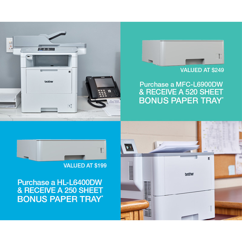 پرینتر لیزری برادر مدل HL-L6400DW