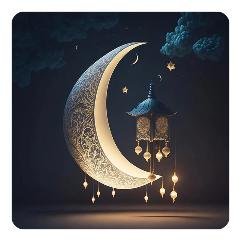 مگنت کاکتی طرح ماه و ستاره مدل mp52093