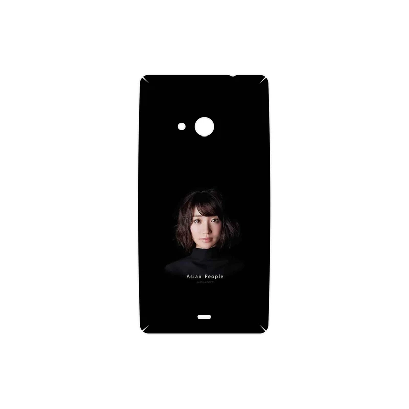 برچسب پوششی ماهوت مدل Portrait of an Asian Woman مناسب برای گوشی موبایل مایکروسافت Lumia 535