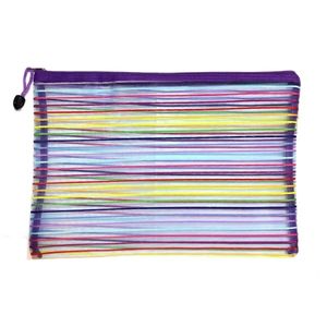 نقد و بررسی پوشه طرح راه راه مدل زیپ دار کد A4 214 توسط خریداران