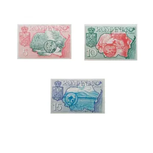 تمبر یادگاری مدل طبیعت رومانی مجموعه 3 عددی