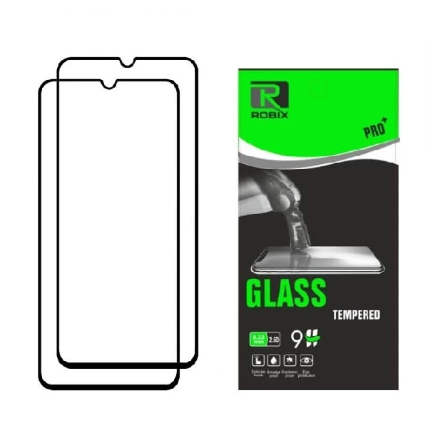 محافظ صفحه نمایش روبیکس مدل FL-A50 مناسب برای گوشی موبایل سامسونگ Galaxy A50 بسته دو عددی
