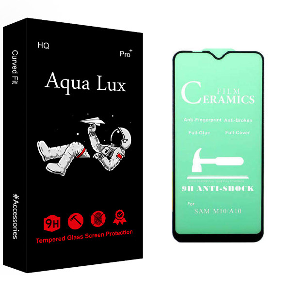 محافظ صفحه نمایش سرامیکی آکوا لاکس مدل +Pro مناسب برای گوشی موبایل سامسونگ Galaxy A10