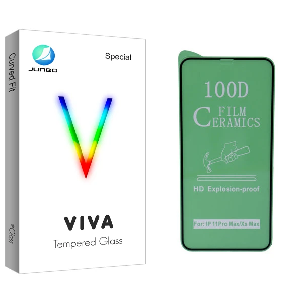 محافظ صفحه نمایش جانبو مدل Viva Glass مناسب برای گوشی موبایل اپل iphone xs max