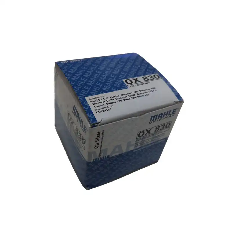 فیلتر روغن موتورسیکلت ماهله مدل OX830 مناسب برای باکسر