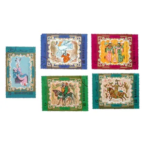 تمبر یادگاری مدل تاریخی کد bc-1473 مجموعه 5 عددی