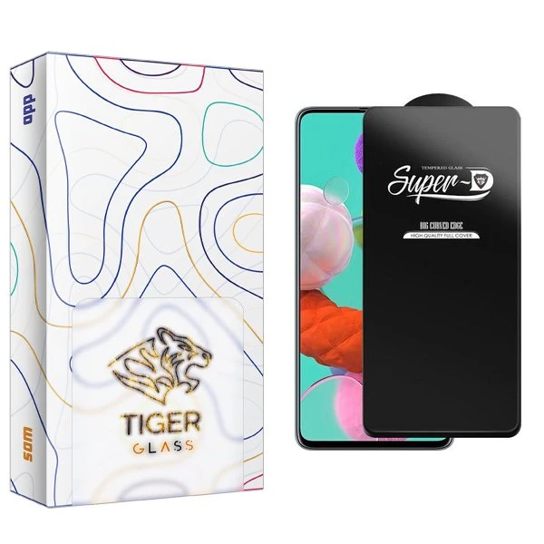 محافظ صفحه نمایش تایگر گلس مدل APL2 SuperD مناسب برای گوشی موبایل سامسونگ galaxy a51