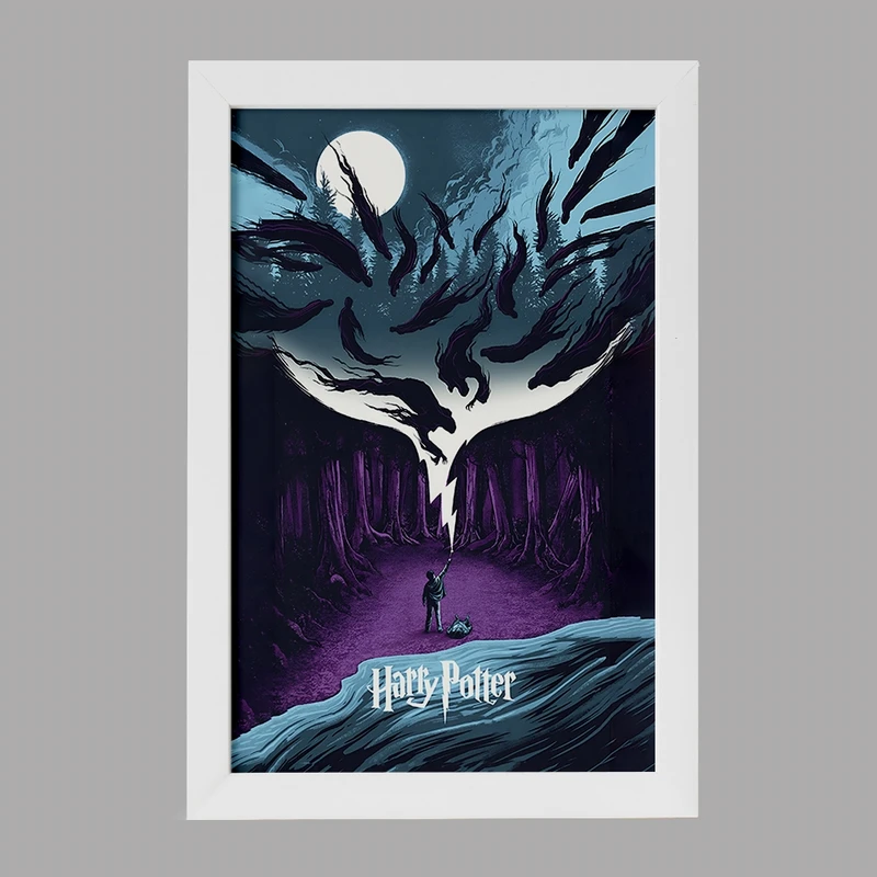 تابلو خندالو مدل هری پاتر (Harry Potter) کد F4447