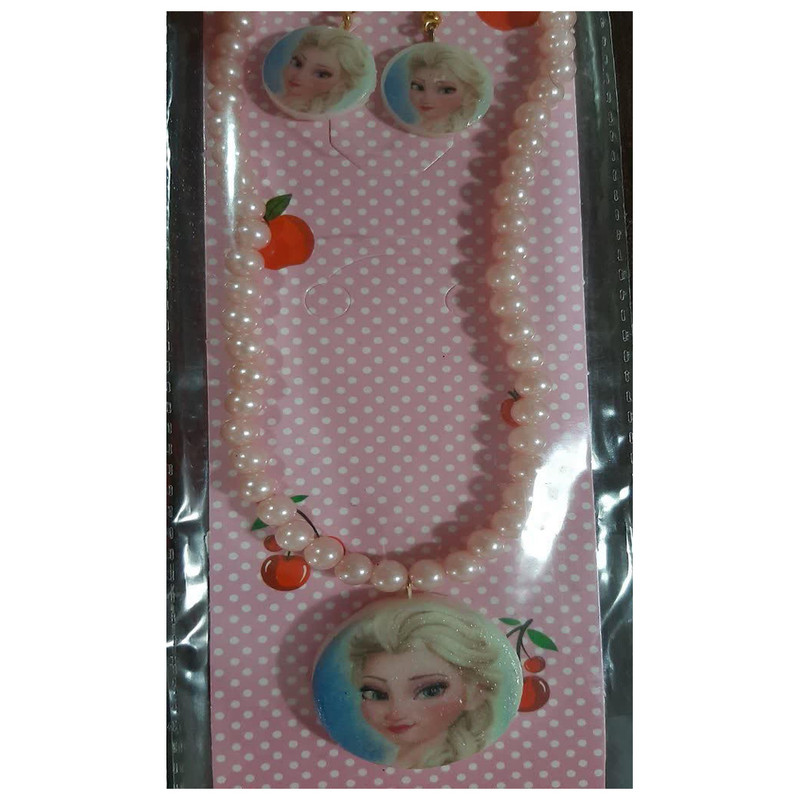 نیم ست دخترانه کد T2 طرح فیروزن