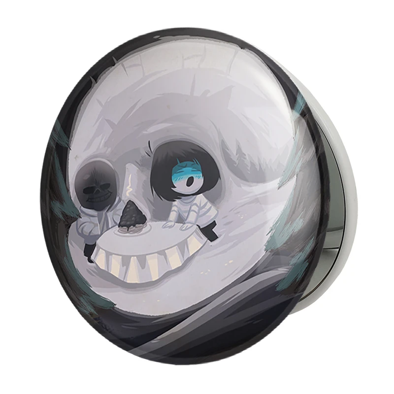 آینه جیبی خندالو طرح بازی آندرتیل (Undertale) مدل تاشو کد 31806