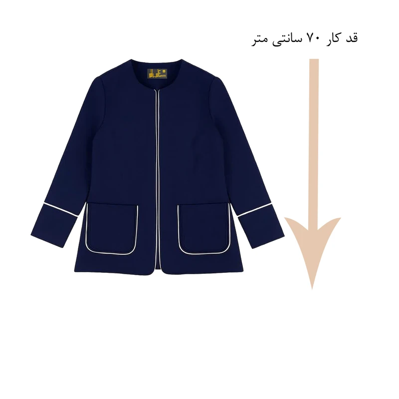 عکس شماره 3 : ست کت و شلوار رسمی زنانه مدل وانلیا کد 5762