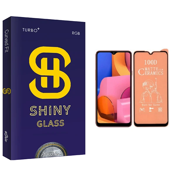 محافظ صفحه نمایش مات آتوچبو مدل Shiny Glass مناسب برای گوشی موبایل سامسونگGalaxy A10 S