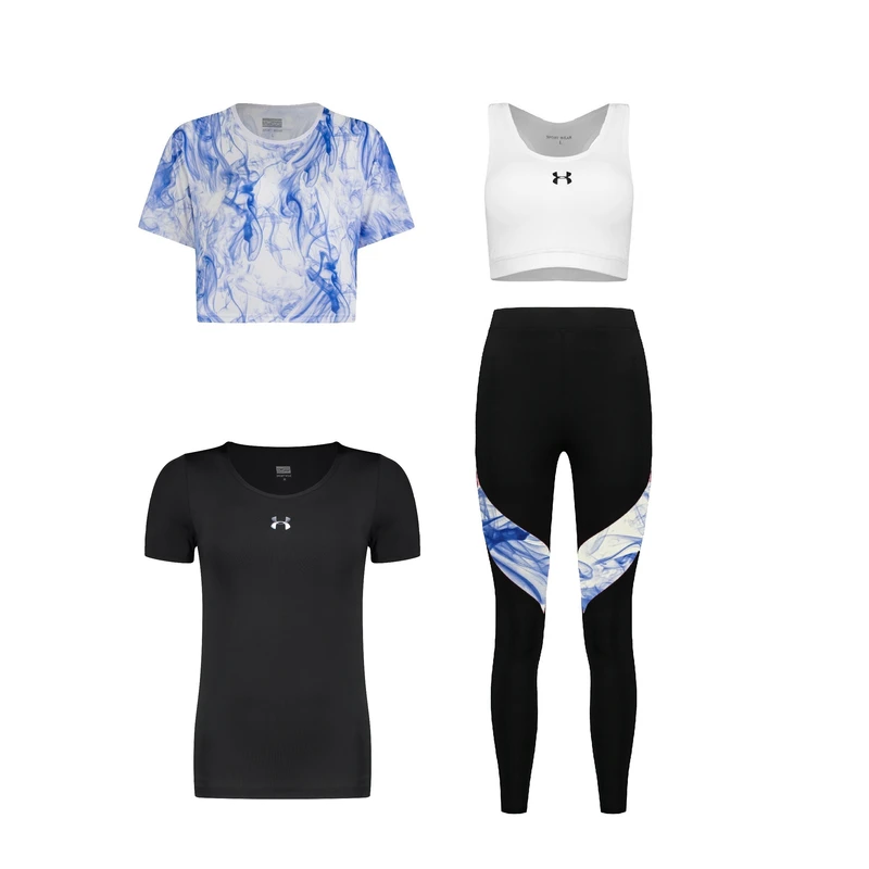 ست چهار تکه لباس ورزشی زنانه مدل 1801-1401-7101-56