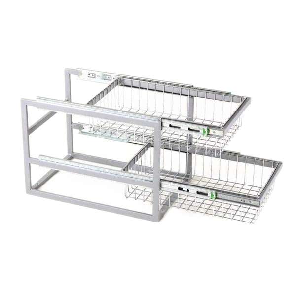 سبد سوپری کابینت مدل استیل ایکس