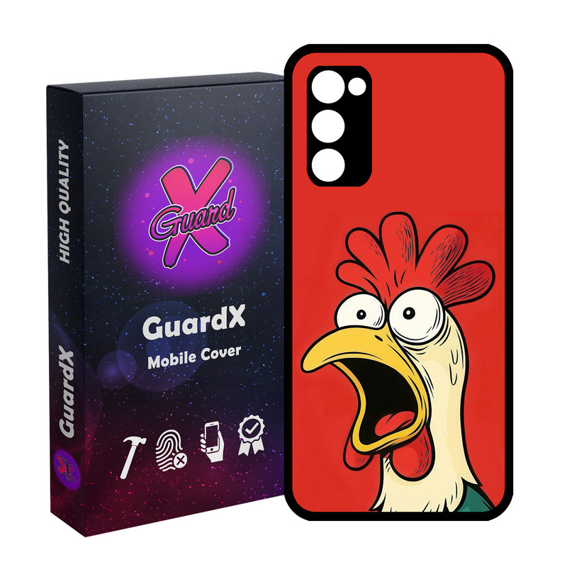 کاور گارد ایکس طرح خروس مدل 11137 مناسب برای گوشی موبایل سامسونگ Galaxy S20 FE