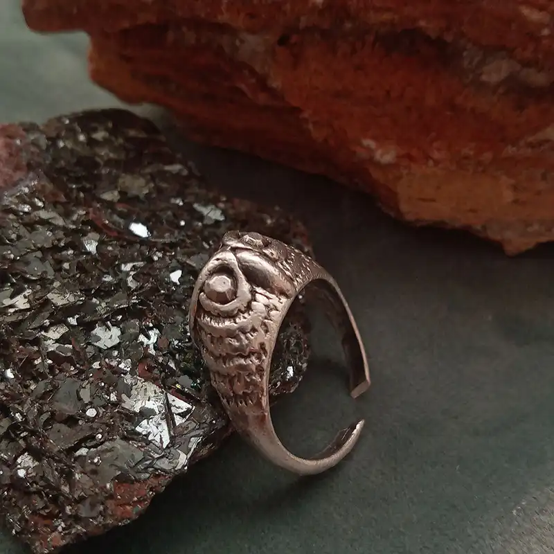 انگشتر مدل جغد کد KO-54