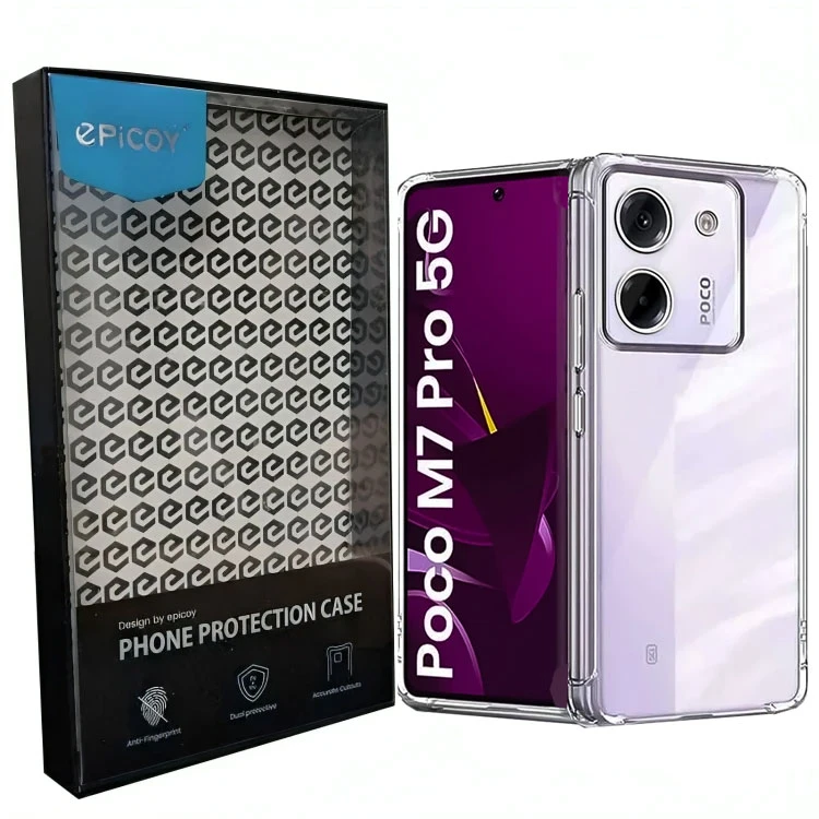  کاور اپیکوی مدل Transparent Clear مناسب برای گوشی موبایل شیائومی Redmi M7 Pro 5G