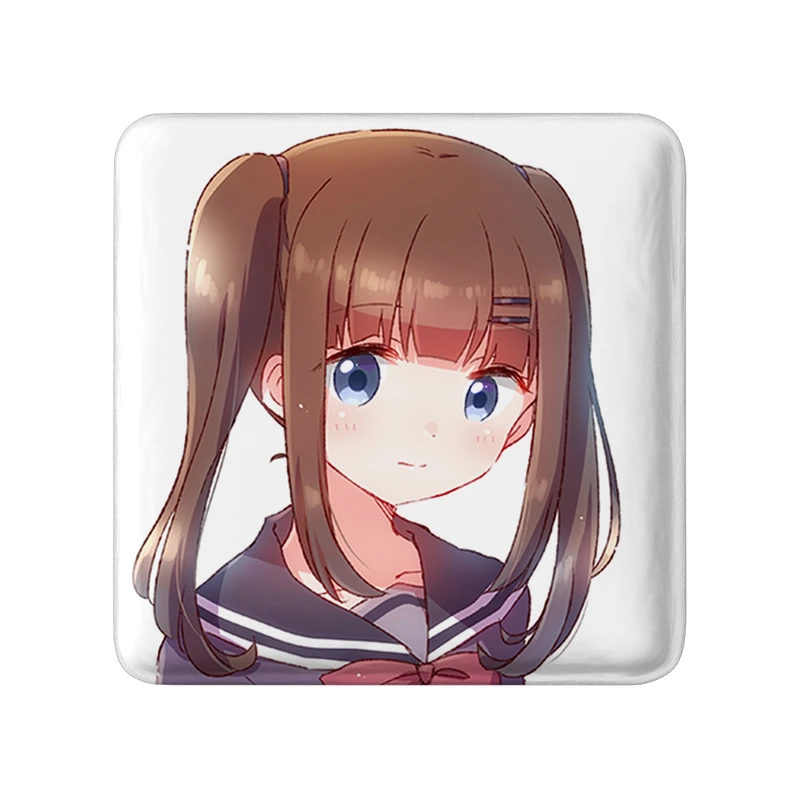 مگنت خندالو طرح ماریا انیمه توموداچی گیم Tomodachi Game  مدل مربعی کد 18458