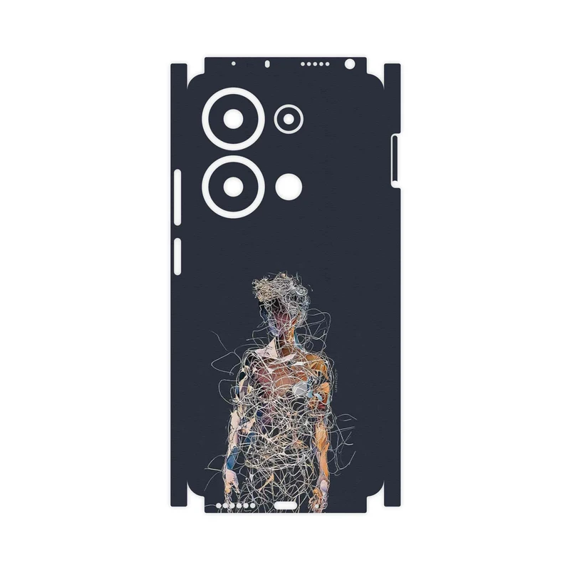 برچسب پوششی ماهوت مدل Strings Digital Art 1-FullSkin مناسب برای گوشی موبایل شیائومی Poco M6 Pro 4G