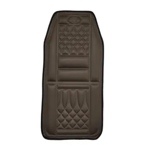 پشتی طبی صندلی خودرو مدل عرقگیر طرح Diamond کد L330 مجموعه 2 عددی 