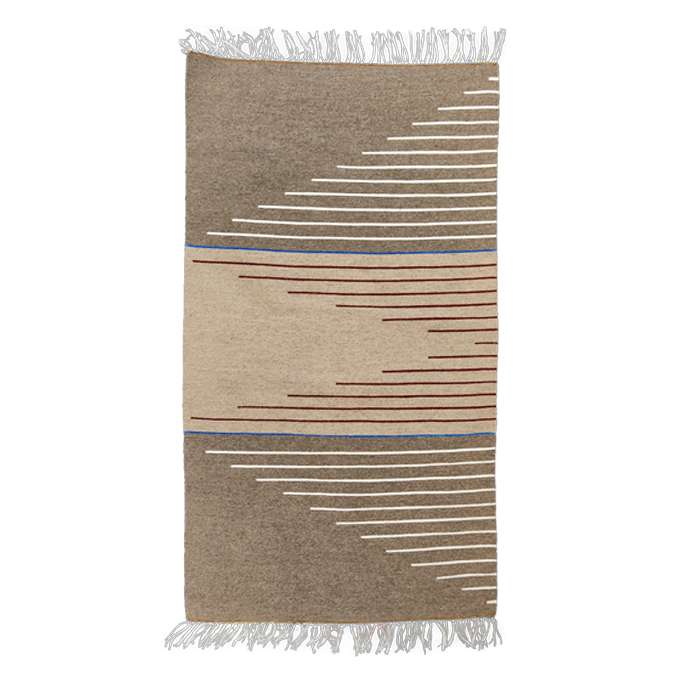  گلیم دستباف یک متری کد 106