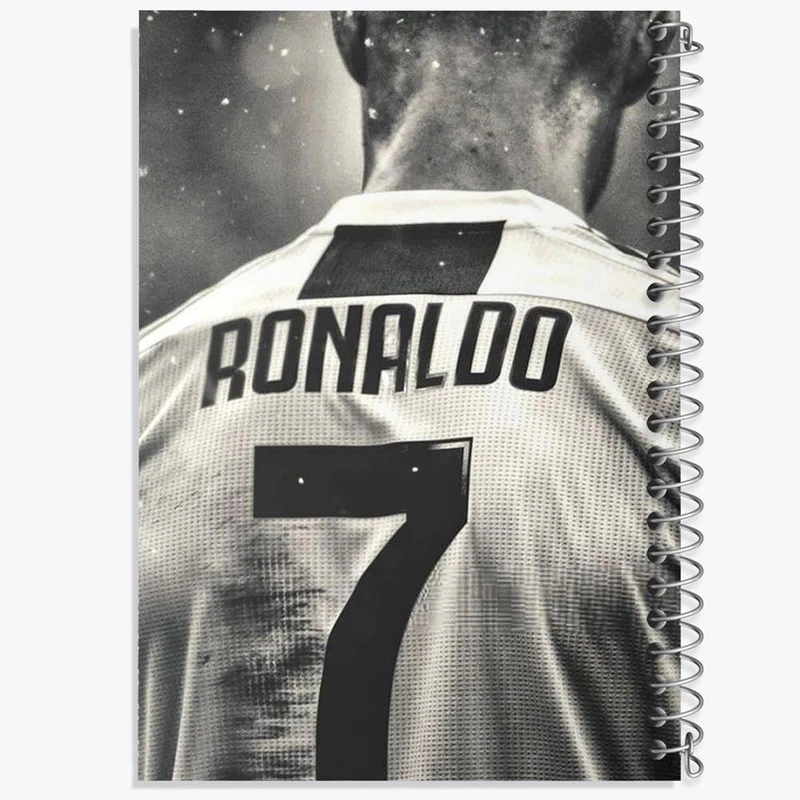 دفتر نت موسیقی 50 برگ خندالو مدل کریستین رونالدو کد 2111