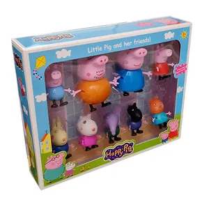 فیگور مدل پپا پیگ کد 01 مجموعه 9 عددی