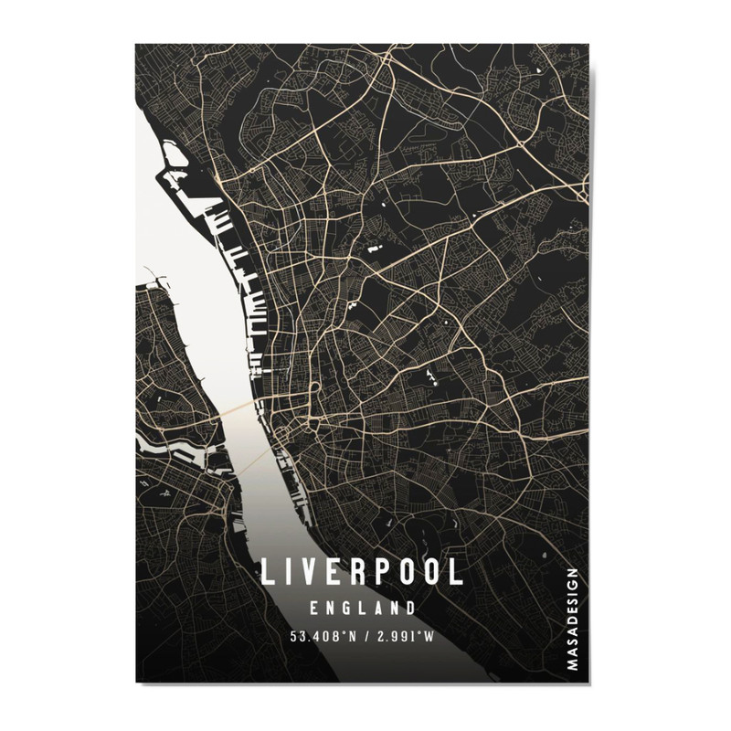 کارت پستال ماسا دیزاین مدل لیورپول postv003